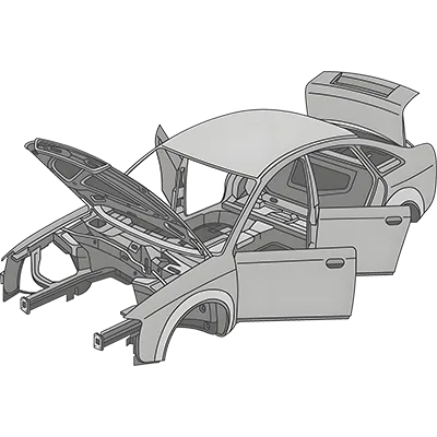 Структурные компоненты автомобилей